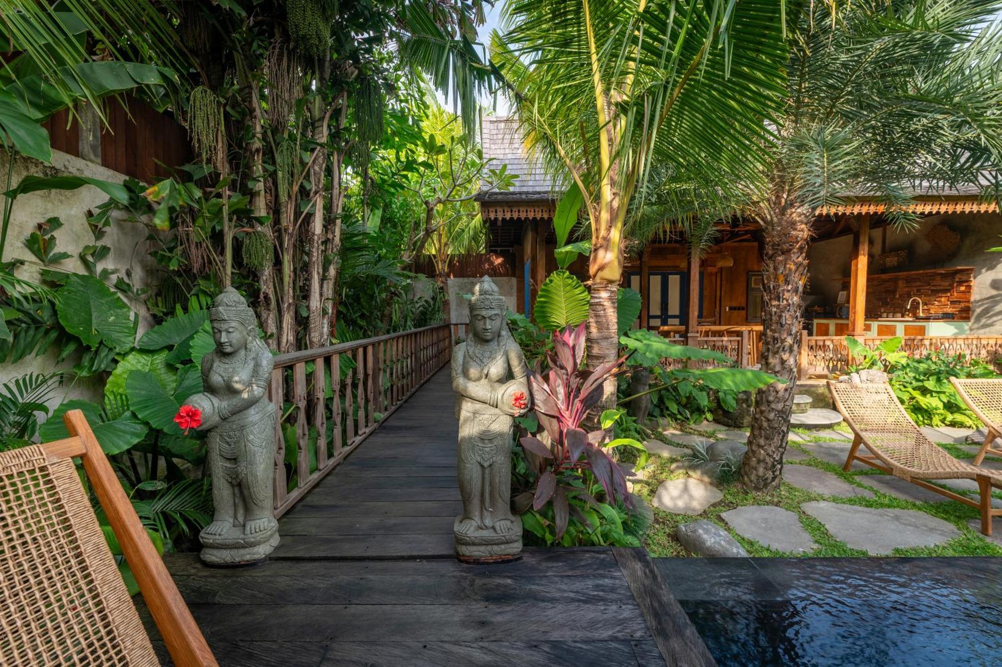 Kubu Kayu Villas เซมินยัค ภายนอก รูปภาพ