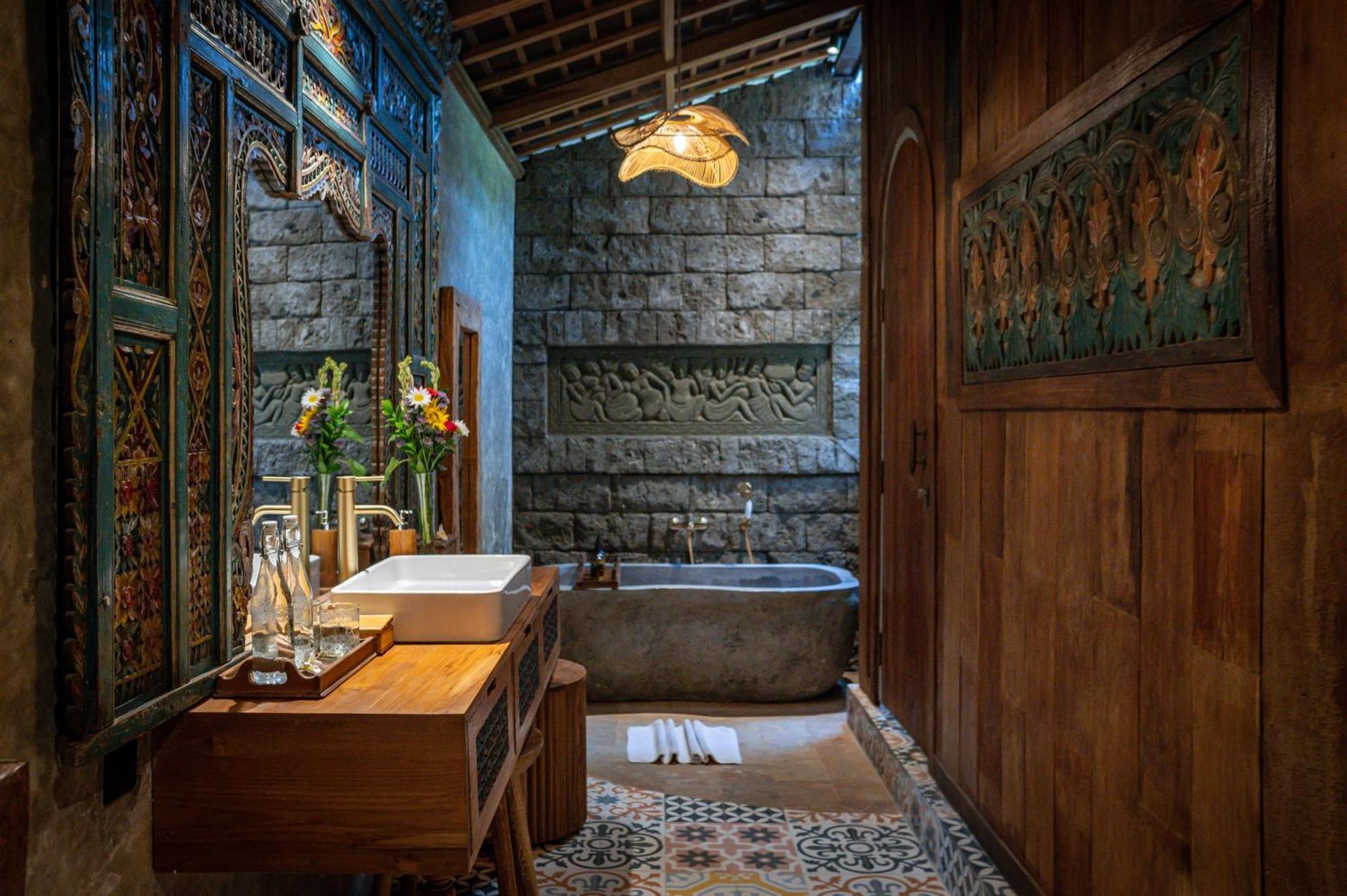 Kubu Kayu Villas เซมินยัค ภายนอก รูปภาพ